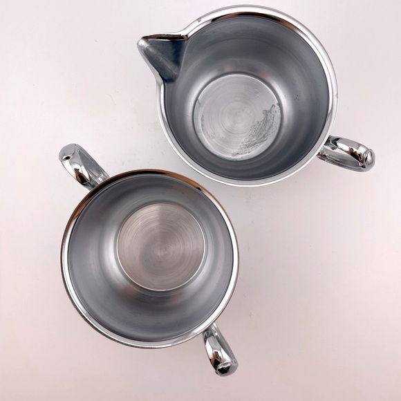 Vintage, Creamer and Two-handled Sugar Bowl with Lid, A Danny Wilson Original - Picture 4 of 12